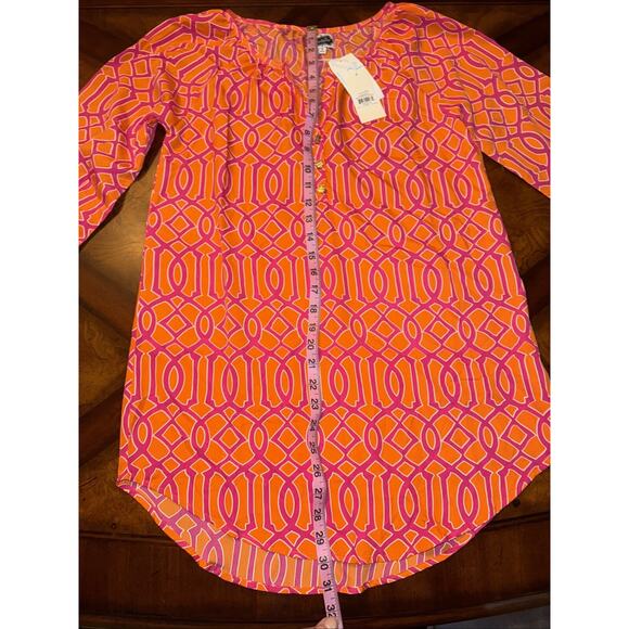 Mud Pie Dresses & Skirts - Mud Pie Ladies Dress Pink And Orange Small 4/6 NWT